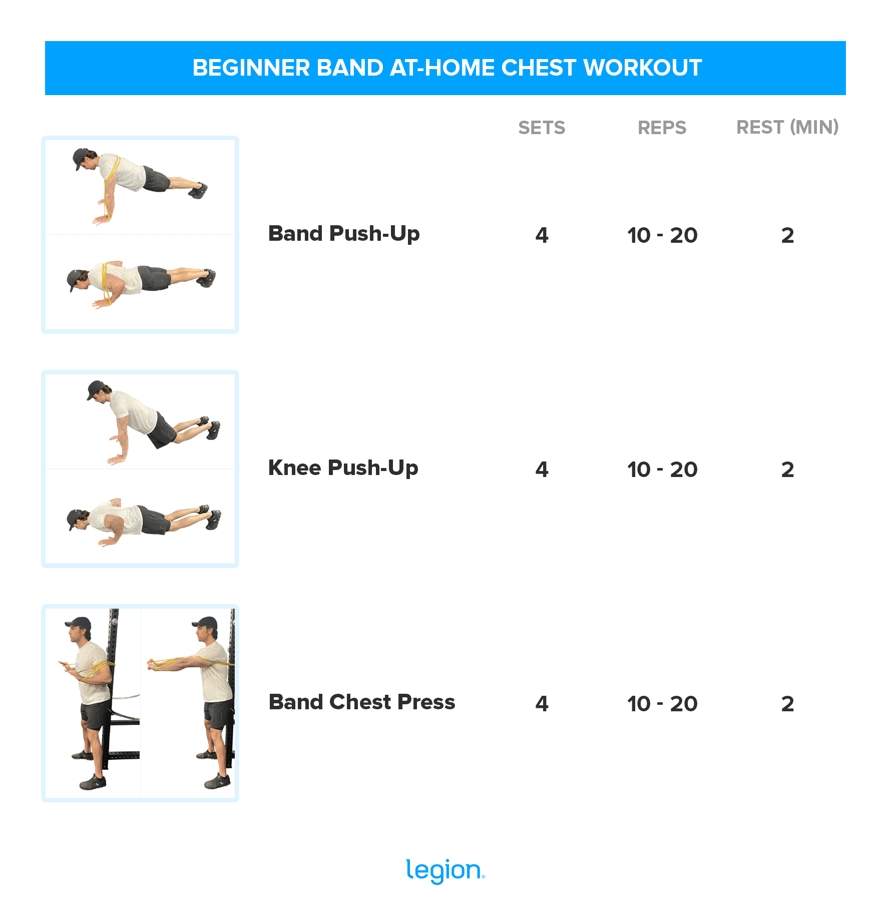 BEGINNER BAND AT-HOME CHEST WORKOUT 