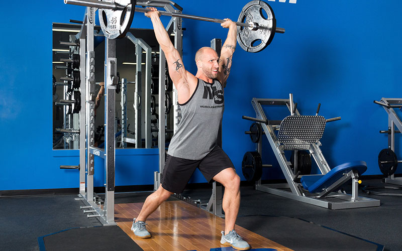 M&S Athlete Implementing Strongman Principles into his workout