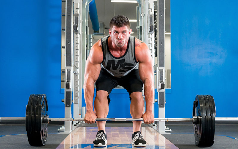 M&S Athlete Performing a Deadlift