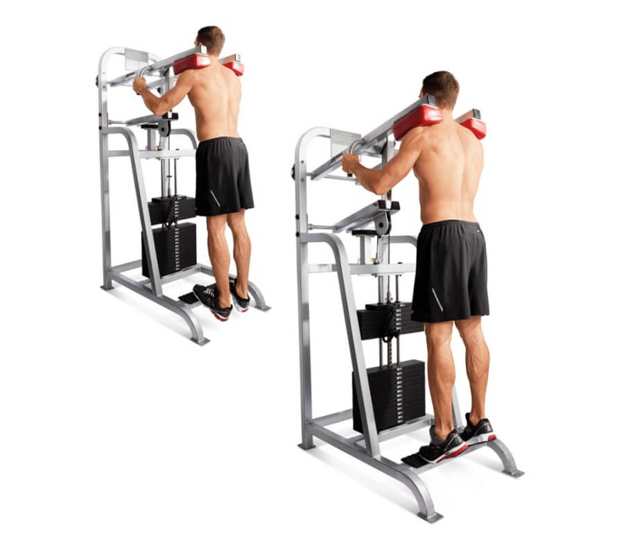 Standing Calf Raise Machine